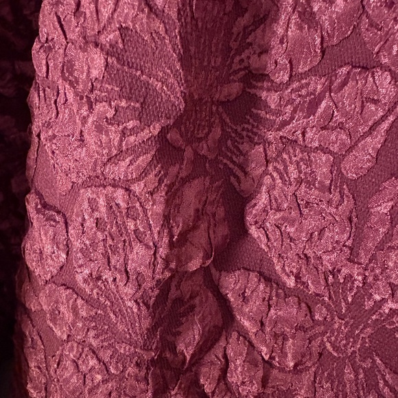 NWT NY & CO Textured Puff-Sleeve Shift Dress Size Large - Picture 9 of 12